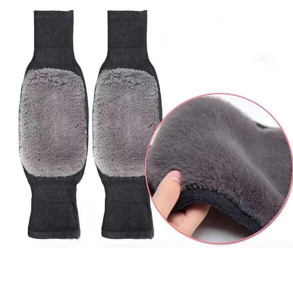 2 Pcs Adjustable Cashmere wool Knee Warmers for Men and Women