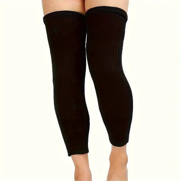 2 Pcs Adjustable Cashmere wool Knee Warmers for Men and Women